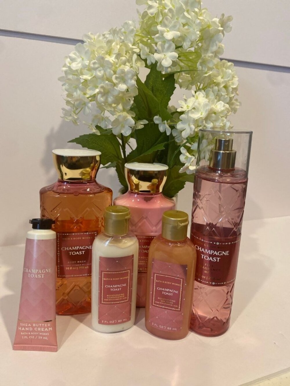 Bath & Body Works “Champagne Toast” New 6-Pc Body Care Set